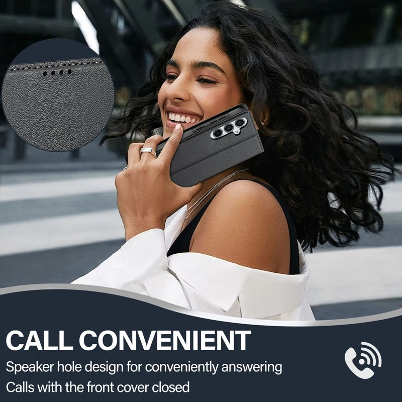 A56 5G SM-A566B Magnet Case For Samsung Galaxy A56 Case on for Funda Samsung A 56 SM-A566E A566V Leather Flip Stand Phone Cover