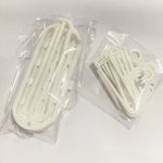 10pcs/set Mini Clothesse Clothes Hanger for Labubu and Other 17cm Dolls Labubu Shoe Rack Doll Accessories Children's Toys