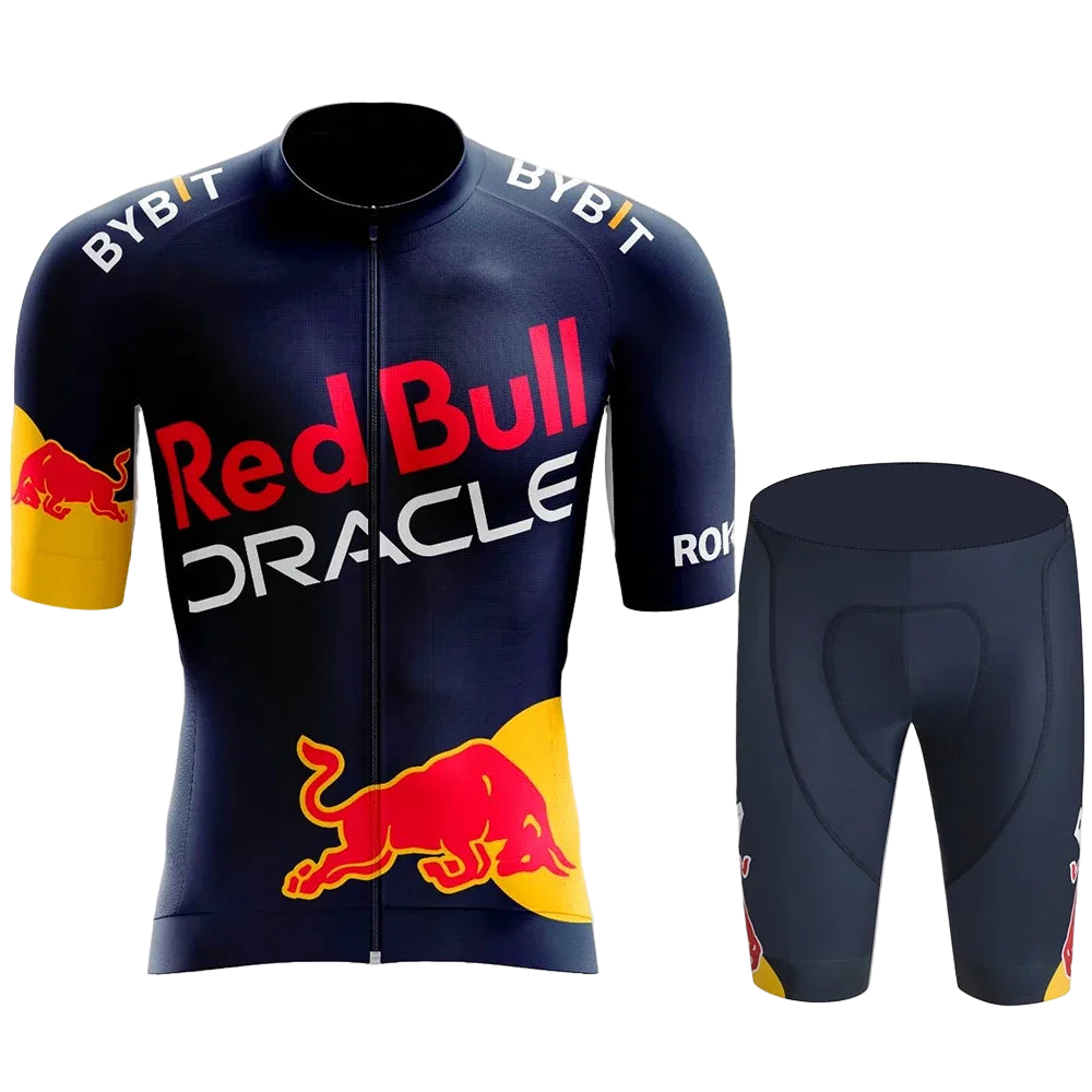 Red Bull Bicycle Clothing Jersey Cycling Uniforms for Men Jacket Team Set Bike Man Sports Bicycles Men's Cycling Suit Road Bikes