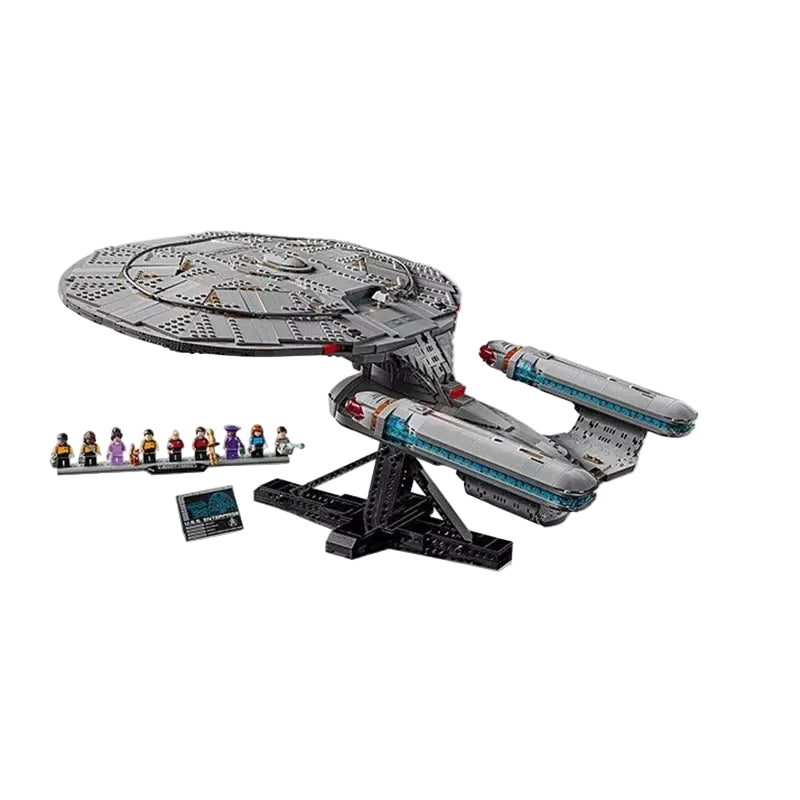 U.S.S. Enterprise NCC-1701-D Building Kit – 3600-Piece Premium Starship Collector Model
