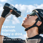 ROCKBROS Bicycle Water Bottle 600ML PP Sports Cup Cycling Kettle Outdoor Camping Hiking Squeeze Bike Cup