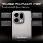 OPPO Find X9 smartphone 12GB+512GB android 5g ,MediaTek Dimensity 9500,7025mAh Battery 80W SUPERVOOC,6.59inches 2760 × 1256 Pixels 50MP OIS Camera ,NFC/Wi-Fi 7/Bluetooth 6.0