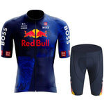 Red Bull Bicycle Clothing Jersey Cycling Uniforms for Men Jacket Team Set Bike Man Sports Bicycles Men's Cycling Suit Road Bikes