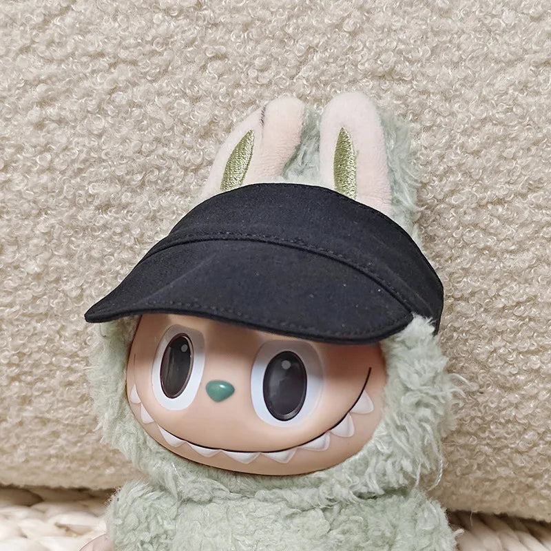 17cm Mini Plush Doll'S Clothes Outfit Accessories For Korea Kpop Exo Labubu Idol overalls pants set Macaron doll Clothing Gift