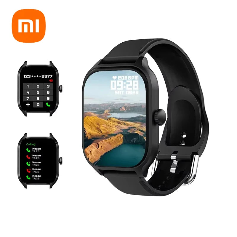 Xiaomi Smart Watch Dialing Answering Calls Exercise Tracking Heart Rate Sleep Monitor Bluetooth Smartwatch Man Woman Gift 2025