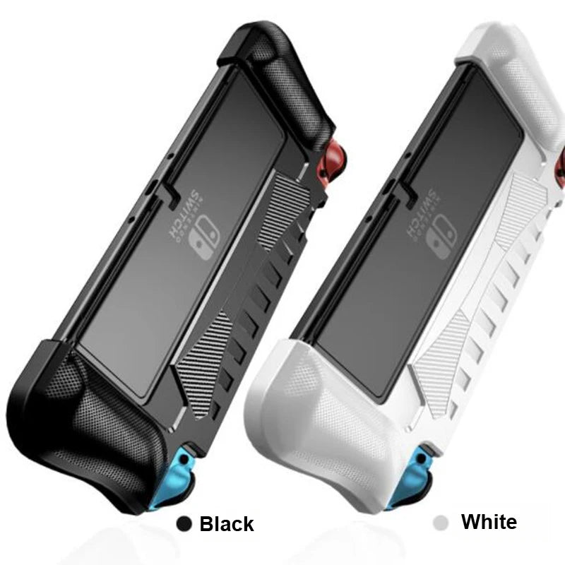 Case For Nintendo Switch OLED Upgraded Protective Cover Ergonomic Comfort TPU Grip Shell Dockabel Case For Nintendoswitch OLED