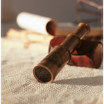 Retro Brass Monocular Telescope Study Desktop Ornaments Home Decoration Model Room Shooting Window Display Handmade Telescope