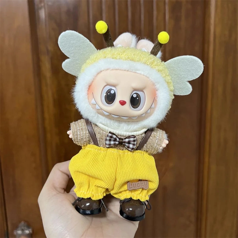 New Multiseries Mini Doll'S Clothes Outfit Accessories for 15-17cm Labubu Doll  DIY Clothes Accessories