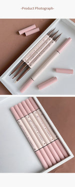 Eyeliner Double Head Pen For Smooth And Delicate Eye Makeup  Quick Drying Film Forming Waterproof And Sweat Proof Eye Makeup