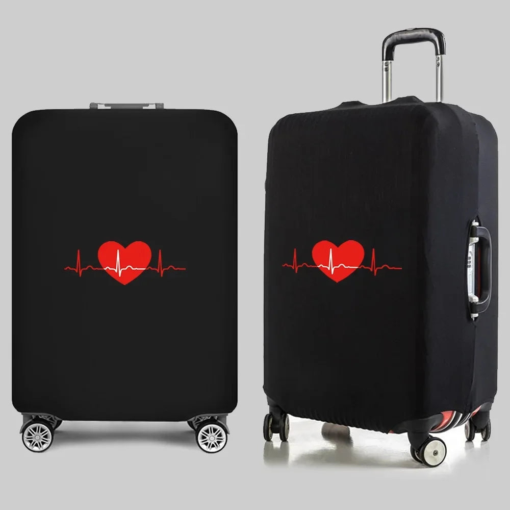 Luggage Covers Suitcase Cover Fashion Travel Essentials Funny pattern 18-32 Inch Traveling Accessories Protective Trolley Case