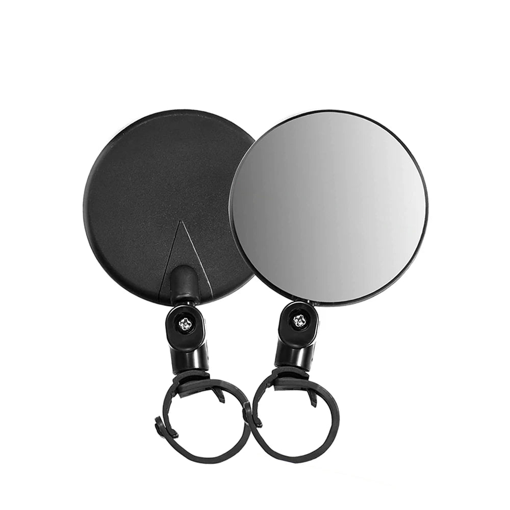 2PCS Bicycle Rearview Mirror 360 Degree Adjustable Rotatable Universal Cycling Handlebar Rear View Mirrors for MTB Road Bike