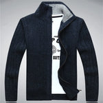 Sweater Male Wool Cotton Cardigan Autumn Men's Winter Sweater  Kint Wear Knitwear Coats Clothing
