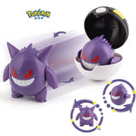 Pokemon Figures Toys Pocket Monsters Ball Model Pikachu Gengar Pokeball Dragonite Snorlax Pokeball Action Figures Toy