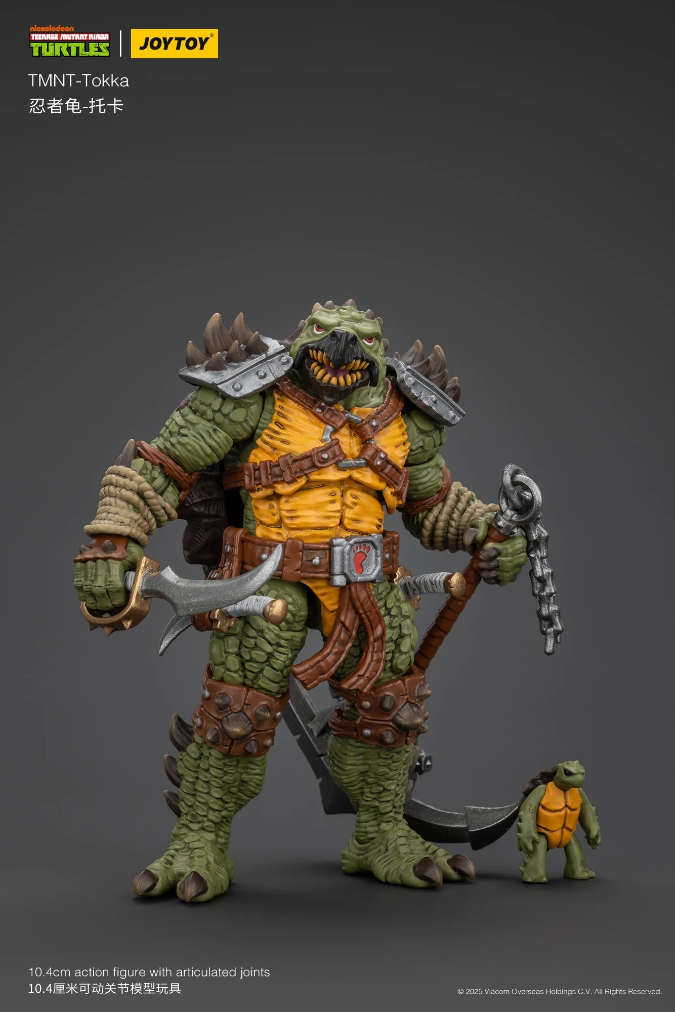 1/18 JOYTOY Action Figure Turtles Slash Tokka Anime Toy