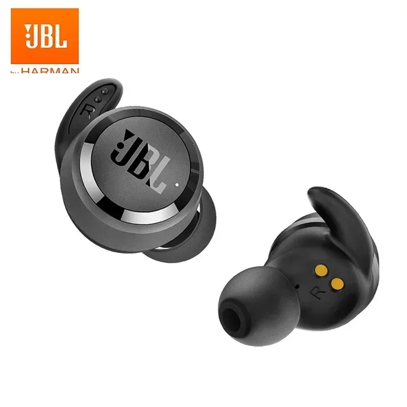 JBL T280 TWS True Wireless Bluetooth Earbuds – Sports Waterproof IPX5, Deep Bass, Mic & Charging Case