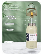 Tumbler Thermo Bottle Large Capacity With Straw Stainless Steel Thermal Water Bottle Cold and Hot Thermos Cup Vacuum Flask Gym