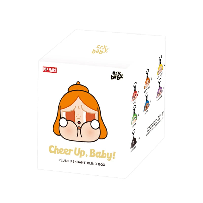 POP MART Crybaby "Cheer Up, Baby!" Plush Pendant Mystery Box – Blind Box Collectible (Limited Edition)