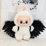 Doll Clothes For Labubu V1 V2 V3 Doll Plush Idol Doll Angel Wings Serise Decoration Accessories Diy Toy Sitting Party Fans Gift