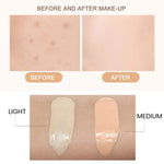 CC Foundation Cream Natural Moisturizing Waterproof Brightening Foundation Concealer Coverage Blemish Oil-control Lasting Makeup