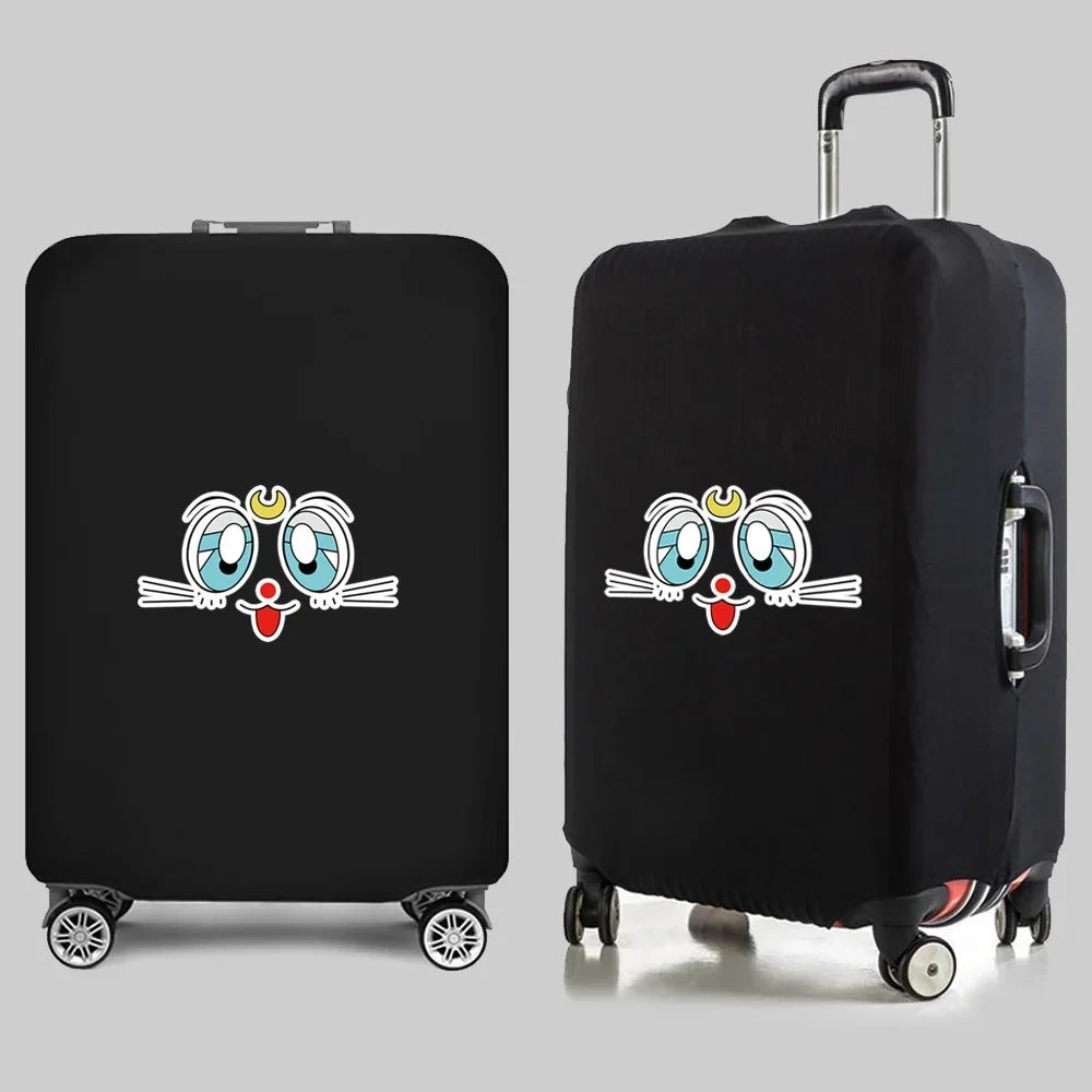 Luggage Covers Suitcase Cover Fashion Travel Essentials Funny pattern 18-32 Inch Traveling Accessories Protective Trolley Case