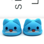 Slipper Shoes Macaron Style 17cm Labubu V2 V1 Doll Shoes Capybara Casual Sandal Dolls Accessories DIY Doll Toys