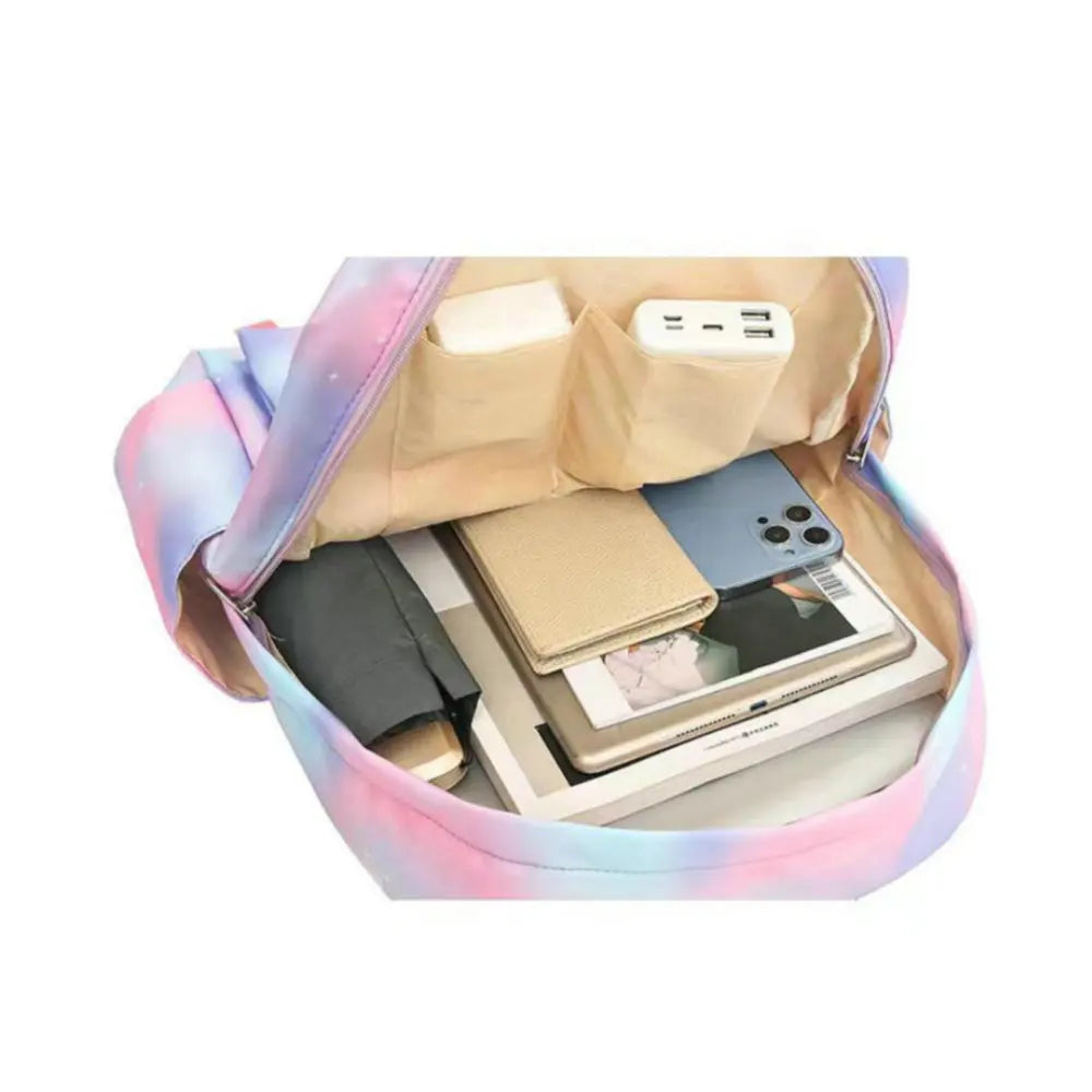 3Pcs/set Disney Lilo Stitch Backpack for Boy Girl Teenager Student Back To School Schoolbag Lunch Bag Women lovely Rucksack Gift