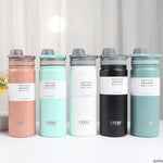 TYESO 530/750ML Vacuum Flasks Stainless Steel Thermos Water Bottle Tumbler Drinkware Keep Cold and Hot Thermal Coffee Mug
