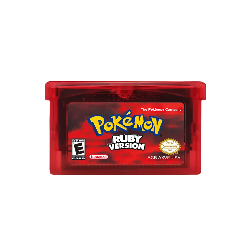 Pokémon GBA Game Cartridge – Anime Game Series for GBA, NDS, GBM, GBA SP – English Version