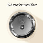 220ml/350ml Mini Thermos Cup Pocket Cup Stainless Steel Thermal Coffee Mug Vacuum Flask Insulated Hot Water Bottle Kids Gift