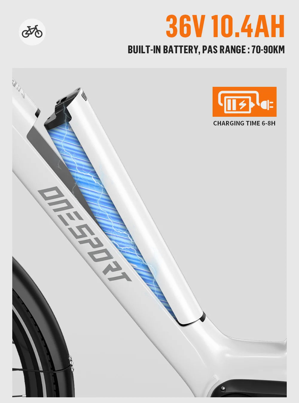 One Sport electric road bike 250w