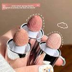 Velvet Liquid Blush Matte Sponge Head Blusher Natural Lasting Brighten facial Contour Blush Tint Makeup
