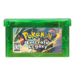 Pokémon GBA-Spielkassetten – Emerald, Seaglass, Rouge Recharged, Yellow Lunar & Dark Violet für die Game Boy Advance-Konsole