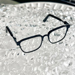 Striped shirt curled jeans set clothes For 15/17cm labubu doll outfit  Metal frame glasses For labubu doll Accessories