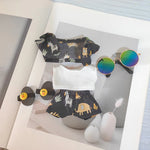 (Shoes Only)17cm Labubu Accessories Shoes Dolls Can Wear Shark Slippers Fun and Stylish Casual Shoes for Playtime