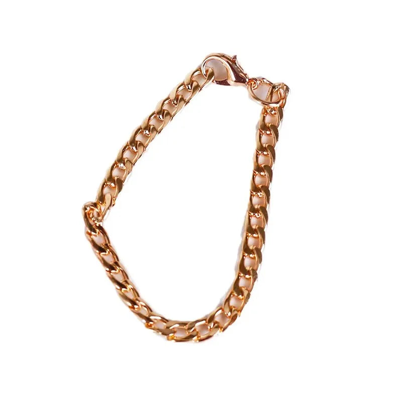 Luxury Tidal Current Labubu Black Hip Hop Mask Knitted Hat Accessories 3-Layer Big Gold Chain Street Fashion Doll Ornaments