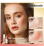 Blush Liquid Blusher Real Makeup Blush Matte Palette Blusher Cosmetics Products Liquid Cream Stick Pink Face raremakeup Beauty