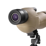 HD 25-75x60 Spotting Scope for Target Shooting with Carrying Pouch BAK4 Monocular Telescope FMC Lens for Hunting Birdwatching