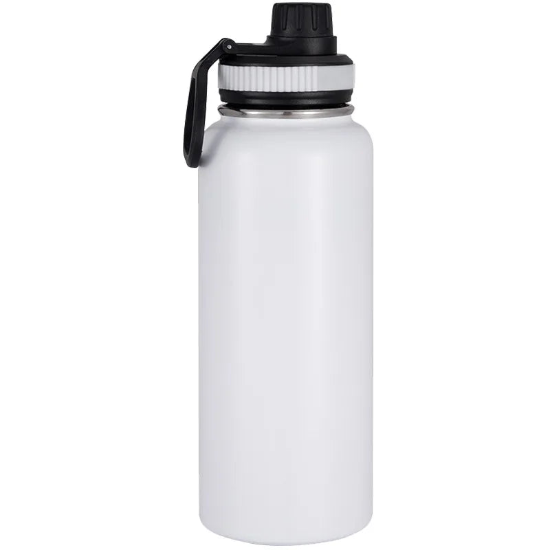 Large Sports Double Wall Stainless Steel  Water Drinking Bottle Insulated Mugs Thermos Vacuum Flask