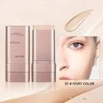 Clear and Moist Hydrating Foundation Naturally Perspective, Moisturizing, Bling, Glossy, Thin and Lightweight Double Head Makeup Foundation Rotated, More Comfortable, Waterproof Function, Easy to Makeup, Easy to Use