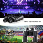 Military 20x50 Powerful Long Range Binoculars Zoom HD BAK4-Prism High Magnification Professional Telescope for Hunting Tourism