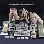 Jungle Sniper 1/6 Soldier Model - Joint Movable Special Forces Doll Handmade Military Action Figure Tactical Collectible Toy