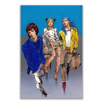 Anime JOJO Bizarre Adventure Retro Poster Canvas Wall Art Printing Waterproof Home Living Bed Room Bar Hallway Aesthetic Decor