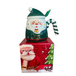 Christmas-themed ceramic cups, holiday mugs, Santa Claus design drinkware, and commemorative gifts, ideal for seasonal gifting