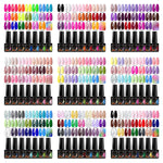 20pc Nail Gel Polish Set HEMA Free All-season Nails Long Lasting Soak Off Varnishes Kit for Manicure DIY UV/LED Gel Desgin