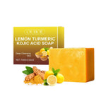 Lemon Turmeric Kojic Acid Soap 100g – Brightening & Exfoliating Skincare