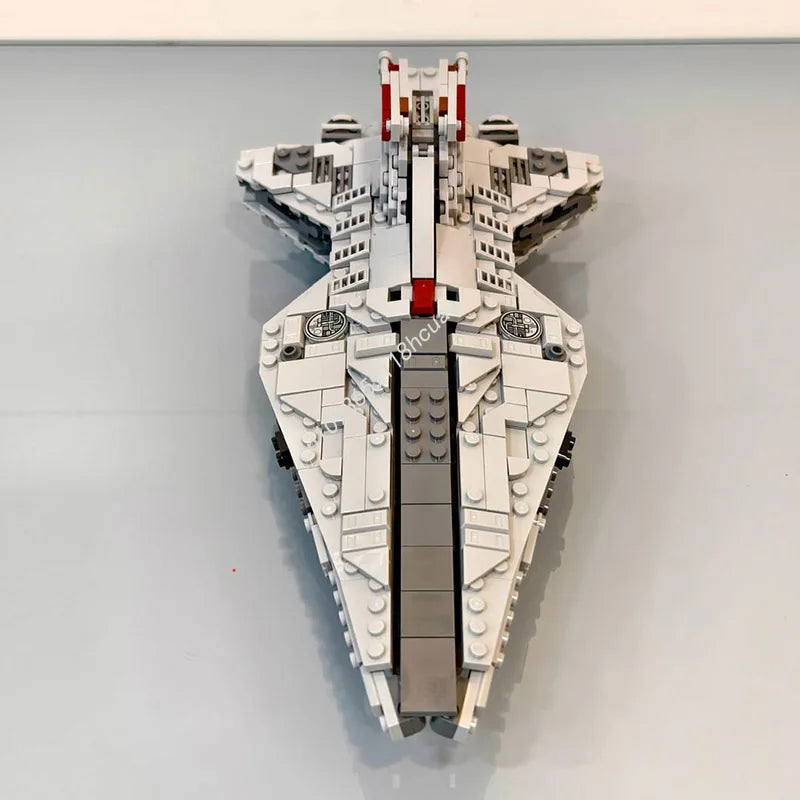 NEW 660PCS MOC Space Venator Class Star Destroyer Midi Scale Building Blocks Model Creative Expert Bricks DIY Assemble Toys Gift