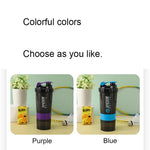 Creative Sports Shaker Cup Fitness Mixing Cup Fashion Trend Large Capacity Water Cup with Mixing Ball Convenient and Practical