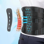Back Brace for Lower Back Pain Relief, Breathable Adjustable Lumbar Support for Herniated Disc, Sciatica, Scoliosis