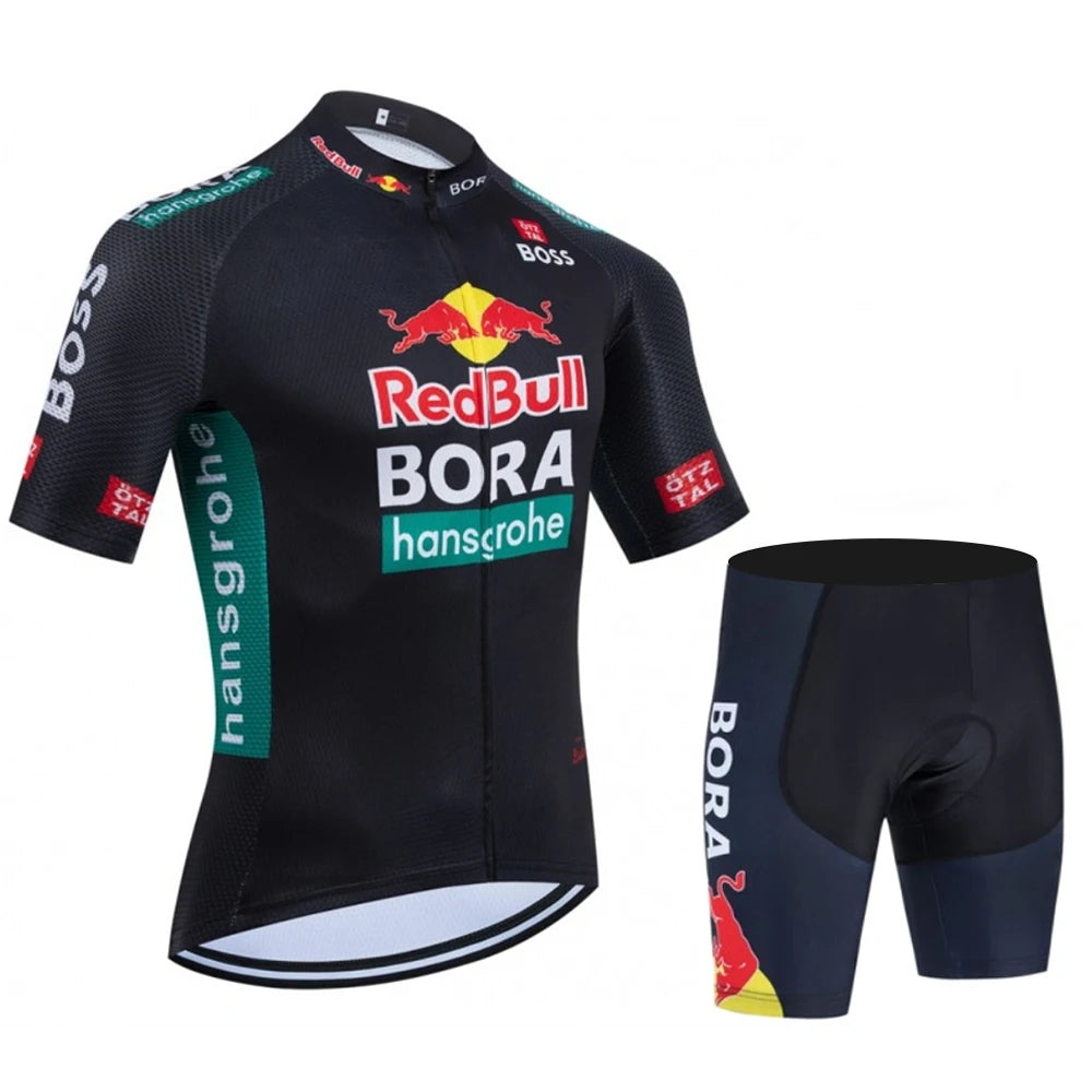 Red Bull Bicycle Clothing Jersey Cycling Uniforms for Men Jacket Team Set Bike Man Sports Bicycles Men's Cycling Suit Road Bikes