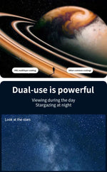 BORWOLF  F40070M  Professional High-definition Astronomical Telescope 200X To See The Moon and Stars Bird Watching Monocular